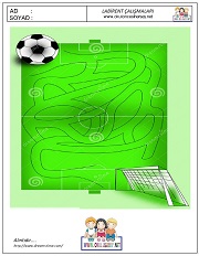 anaokulları için Labirent Bulmaca